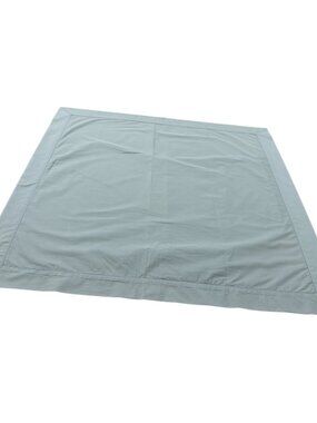 COYUCHI Pacific Blue Organic Percale Sham Euro Size 26x26 NWOT